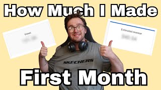How Much YouTube Paid Me My First Month Being Monetized Australia
