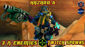 Deep Rock Galactic Gameplay: Scout Play - Haz 5, Twitch Spawns + x 3 Enemies