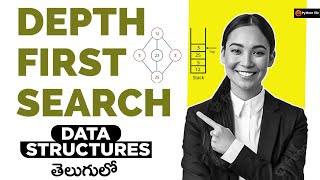 DFS | Depth First Search in Data structure in Telugu