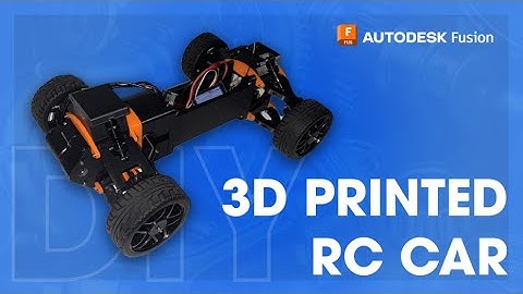 Creating A Fully Functional 3D printed RC Car.