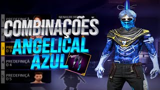 CALÇA ANGELICAL AZUL • MELHORES COMBINAÇÕES DE ROUPAS NO FREE FIRE