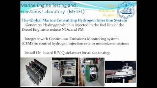 2014 Brown Bag Lecture Series: The Marine Engine Testing and Emissions Laboratory (METEL)