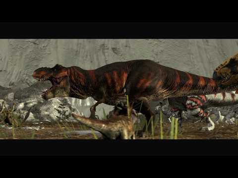 [SFM] Ice age 2 Mammoth scene but with T-rex