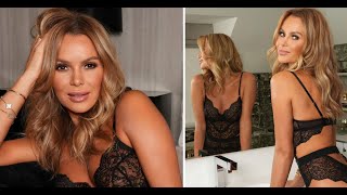 Sizzling Hot: Amanda Holden Stuns in Racy Black Lingerie Prepare to Be Amazed by These Steamy Snaps.