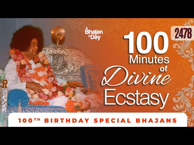 Watch 100 Minutes of Divine Ecstasy | Birthday Special | Soothing Devotional | Sri Sathya Sai Bhajans on YouTube Watch 100 Minutes of Divine Ecstasy | Birthday Special | Soothing Devotional | Sri Sathya Sai Bhajans on YouTube