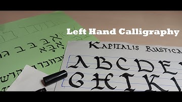 Calligraphy - Kapitalis Rustica