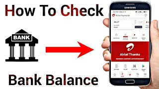 How To Check Bank Balance In Airtel Thanks App | Airtel App Se Bank Balance Kaise Check Karen screenshot 2