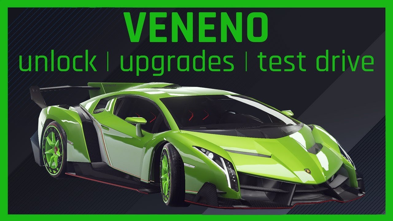 28 Asphalt 9 Lamborghini Veneno PNG