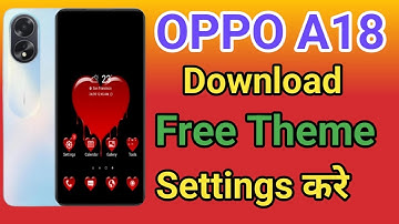 OPPO A18 Theme Change Kaise Kare | How To Theme Change OPPO A18 Theme Download Kaise Kare