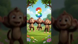 Full 🔢🐻 Learn Numbers 1–5 with Dancing Animals! 🎶 | Fun Counting Song for Kids #Shorts Update