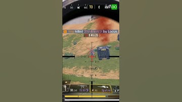 💀 UNREAL LONG SHOT with Locus Sniper! 🎯BR WINNER! #codm #battleroyalecod #snipershoot #locus #snipe