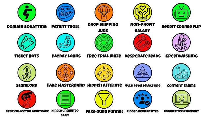 20 Unethical Ways to Make Money in 9 Minutes