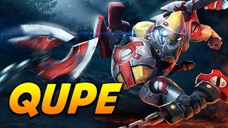 Qupe clockwerk carry - dota 2 pro gameplay
