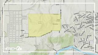 Level 3 (Go Now!) Evacuations downgraded for the Little Baldy Fire burning north of Beacon Hill