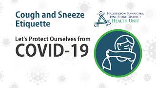 PSA - Cough and Sneeze Etiquette