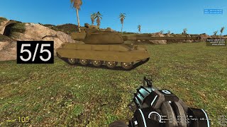 [GMOD] Light Tank Build Log 5/5; Suspension and Drivetrain Wealth