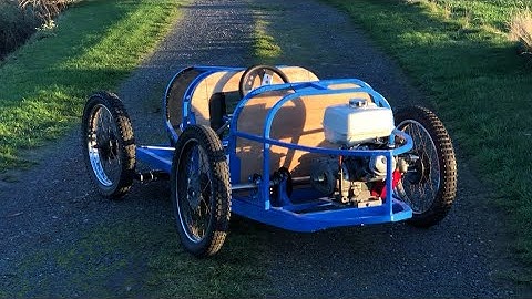 1924 Bugatti Type 35 - Cyclekart Project - 1/2
