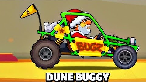 Happy Christmas - Hill Climb Racing 2 Santa Look Dune Buggy Gameplay Walkthrough Part 27