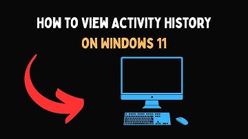 How to View Activity History on Windows 11