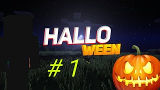 у нас дома кто-то есть! нечто в лесу! Halloween Minecraft #1