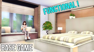 FUNCTIONAL Furniture | Base Game Tutorial | No CC or Mods | The Sims 4