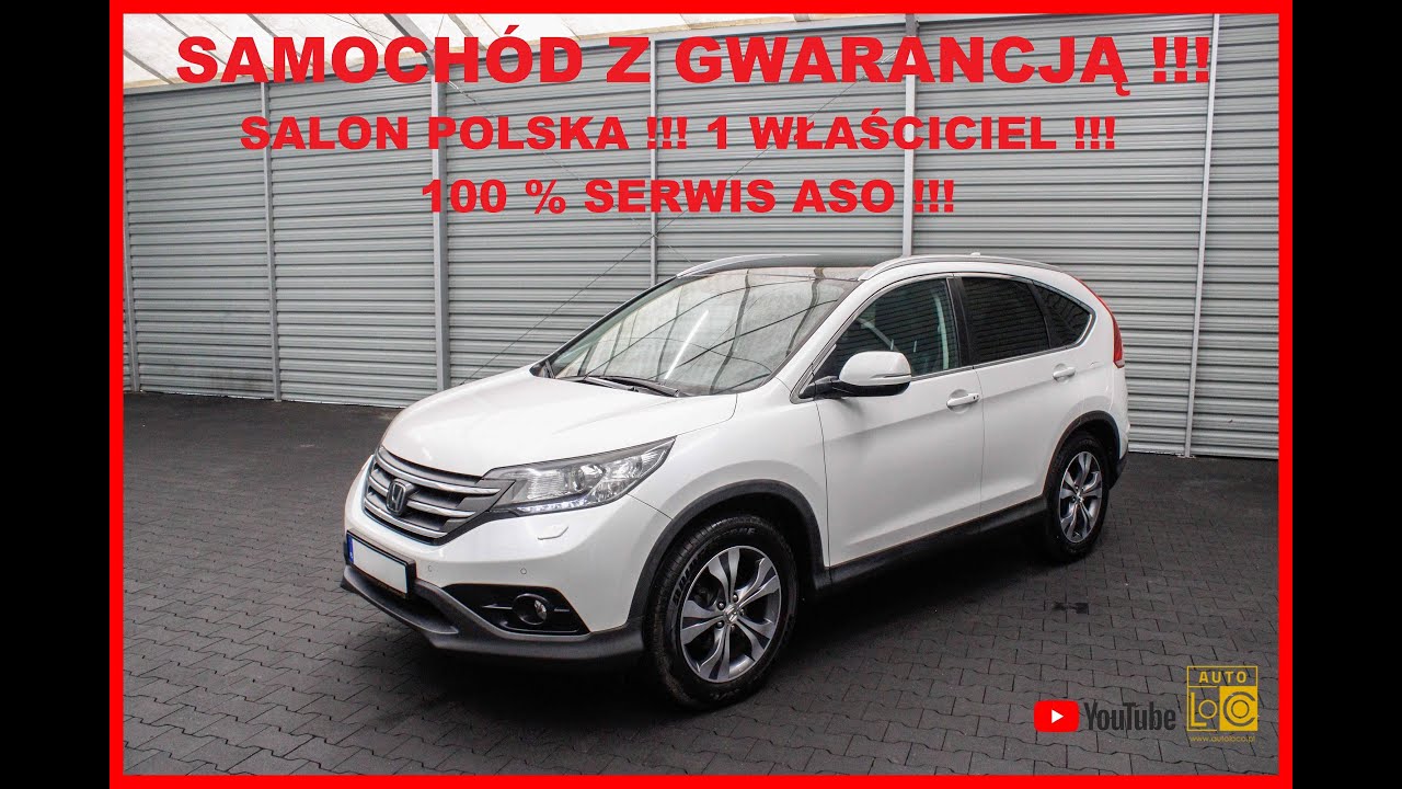 autoleszno.otomoto.pl Prezentacja HONDA CRV EXECUTIVE