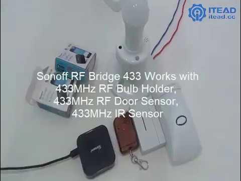 SONOFF RF BridgeR2 WiFi 433 MHz Wireless Controller eWelink APP