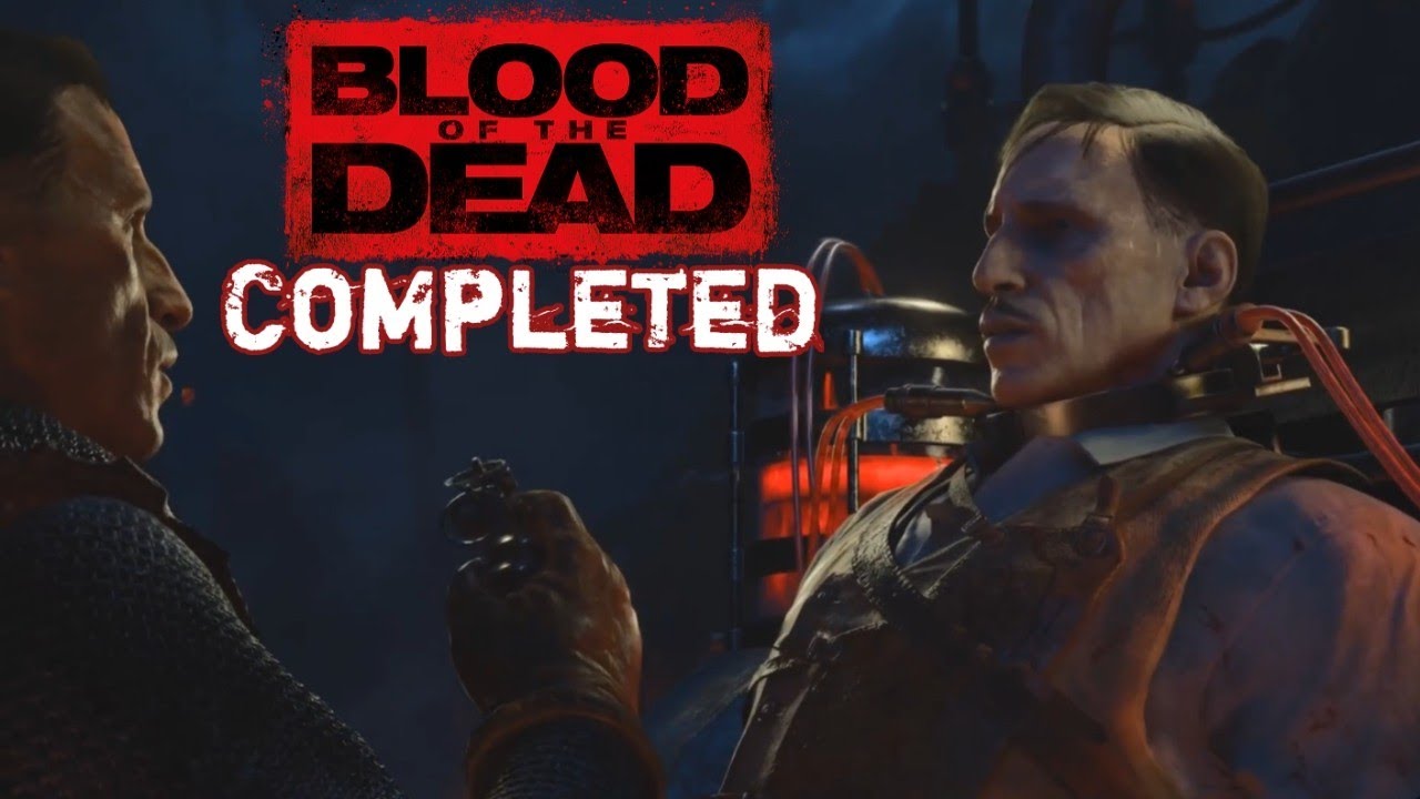 BLOOD OF THE DEAD! Ending Cutscene! BO4 ZOMBIES YouTube