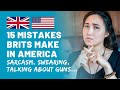 Top 15 Mistakes & Faux Pas British People Make In America | Brits in America | UK vs USA Culture 🙊🙉