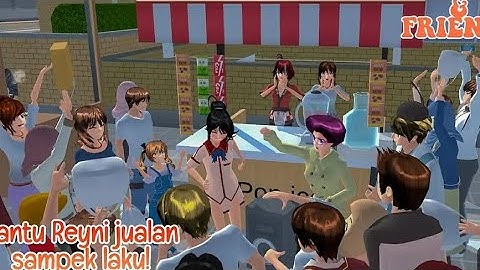 ALICE MEGAN & FRIENDS [BANTU REYNI JUALAN] || SAKURA SCHOOL SIMULATOR