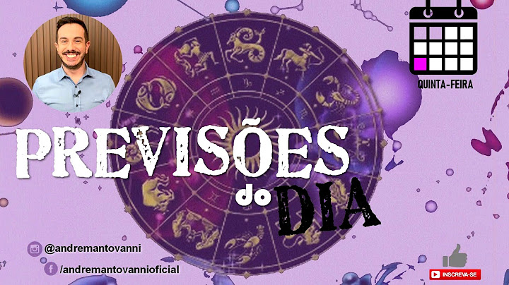 SIGNOS - Previsões do Dia (QUINTA) - 10/12/20 | André Mantovanni