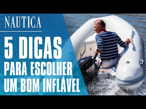 Vídeo: Como Escolher Um Barco Inflável De Borracha
