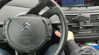 Kodirajte sami svoj daljinski ključ od auta - Citroen C4 grand picasso - key fob re-synchonisation