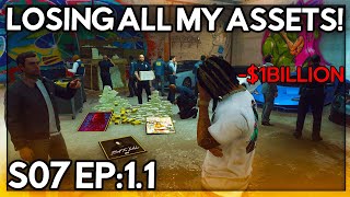 Episode 1.1: Losing All My Assets…. $1 BILLION IN TAXES!  | GTA 5 RP | Grizzley World RP