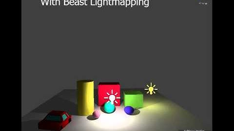 Unity3D : Beast Lightmapping