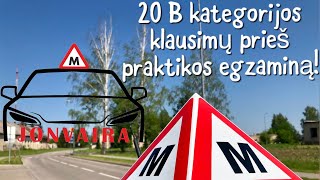 20 klausimų prieš regitrą Jonvaira