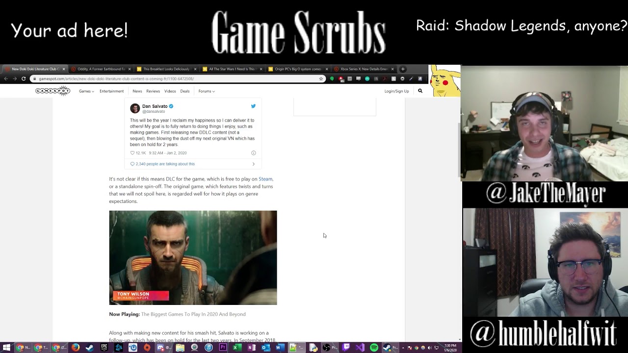Game Scrubs episode 1 Just a Couple Dudes Being Bros YouTube
