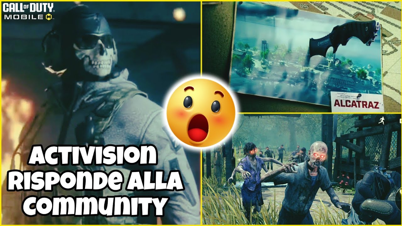ACTIVISION RISPONDE INFO ZOMBIE MAPPA ALCATRAZ DI COD MOBILE