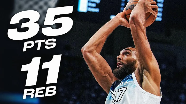 Rudy Gobert TIES CAREER-HIGH With 35-PT DOUBLE-DOUBLE! | April 11, 2025