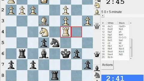 Chess World.net: LIVE Blitz #1482 vs SSS666 (2238) - French: Winawer (Nimzovich) variation (C15)