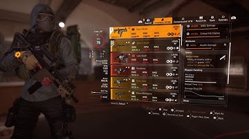 The Division 2 - Make your own BEST TU8 SMG Damage Build | Dark Winter CHD Build | MAX CHC #PS4