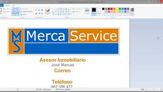 10 Como diseñamos y personalizamos la tarjeta de visita oficial de una agencia de la franquicia merc