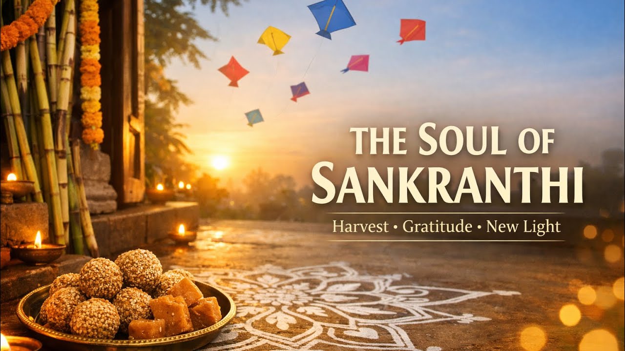 The Soul of Makara Sankranthi: Harvest, Gratitude, and New Light | Sakhi Soul Stories