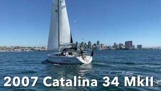 2007 Catalina 34 MkII Video Tour | California Yacht Sales