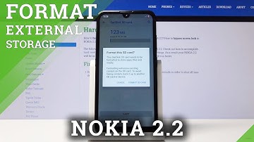 How to Format SD Card on NOKIA 2.2 – Delete All Files Permanently