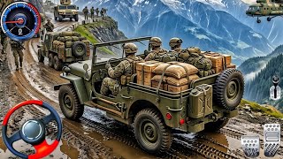 New Army Truck Driving 3D 2026 - Military Cargo Jeep Driving Simulator 3D -  Android Gameplay screenshot 5