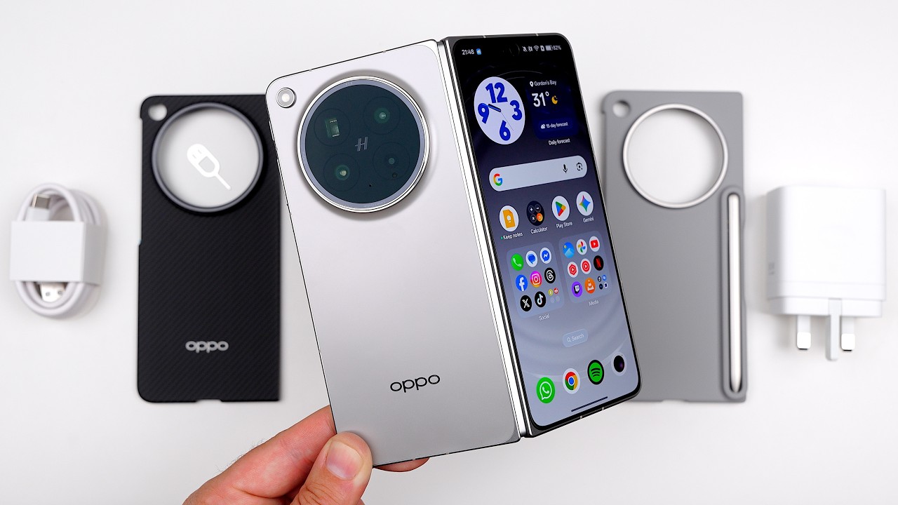 OPPO Find N6 Unboxing & Hands-On: Invisible Crease! - YouTube