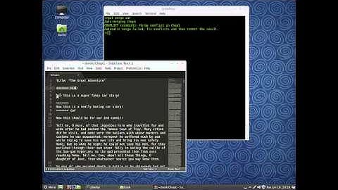 Learn Git 31: Merge Conflicts