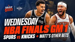 NBA Finals Game 1 Best Bets | Spurs vs Knicks + MLB Picks screenshot 1