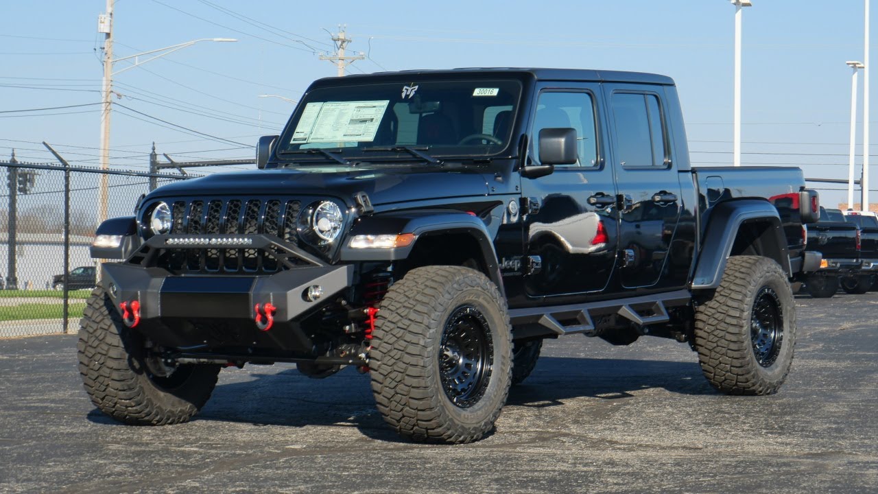 Lifted 21 Jeep Gladiator Rocky Ridge Trucks K2 t Youtube